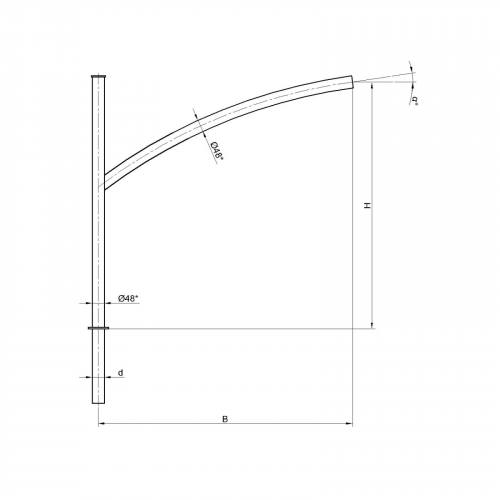 Кронштейн К72-1,0-1,5-1-1